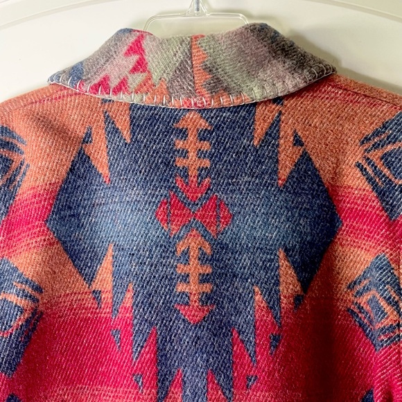 Territory Ahead Vintage Coat Western Aztec Southwestern Wool - Picture 7 of 10